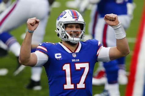  Josh Allen. Position: QB Throws: Right. 6-5 , 237lb (196cm, 107kg) Team: Buffalo Bills. 17. - - ) for full details. View complete leaderboards for game-winning drives and comebacks. 